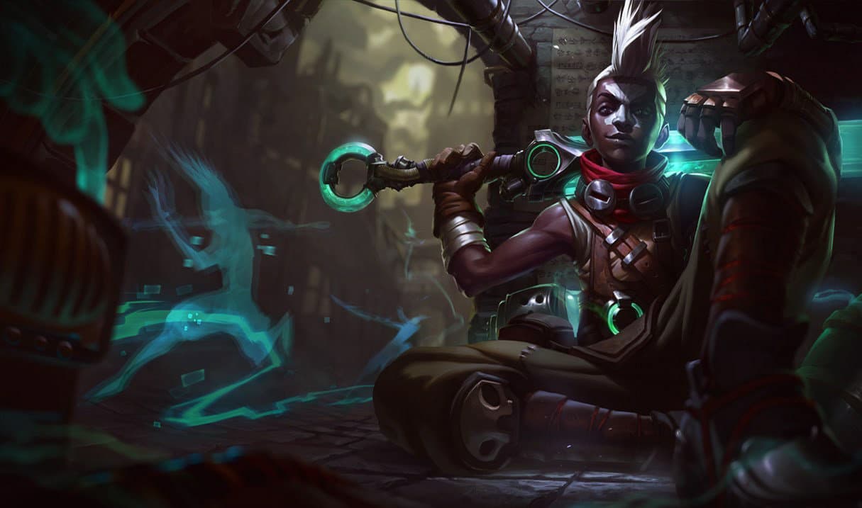 Ekko Splash Art