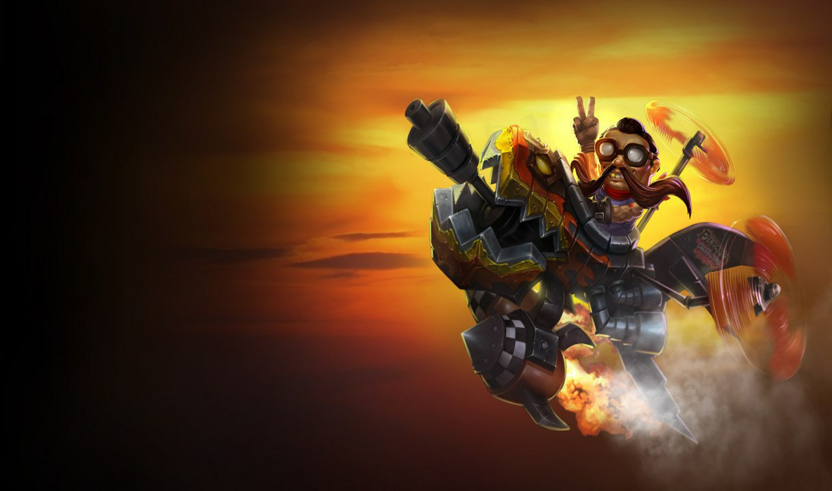 Corki Skin Spotlight Fähigkeiten LoL Champion