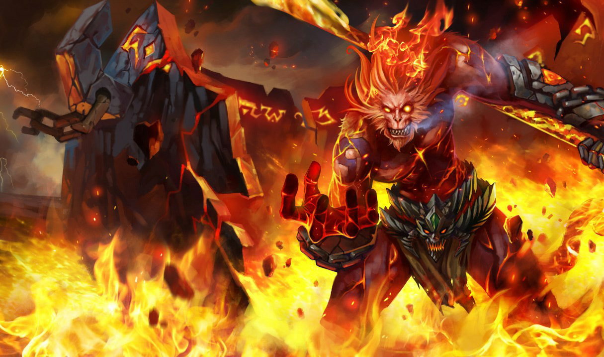 Vulkanischer Wukong Vulkanischer Wukong